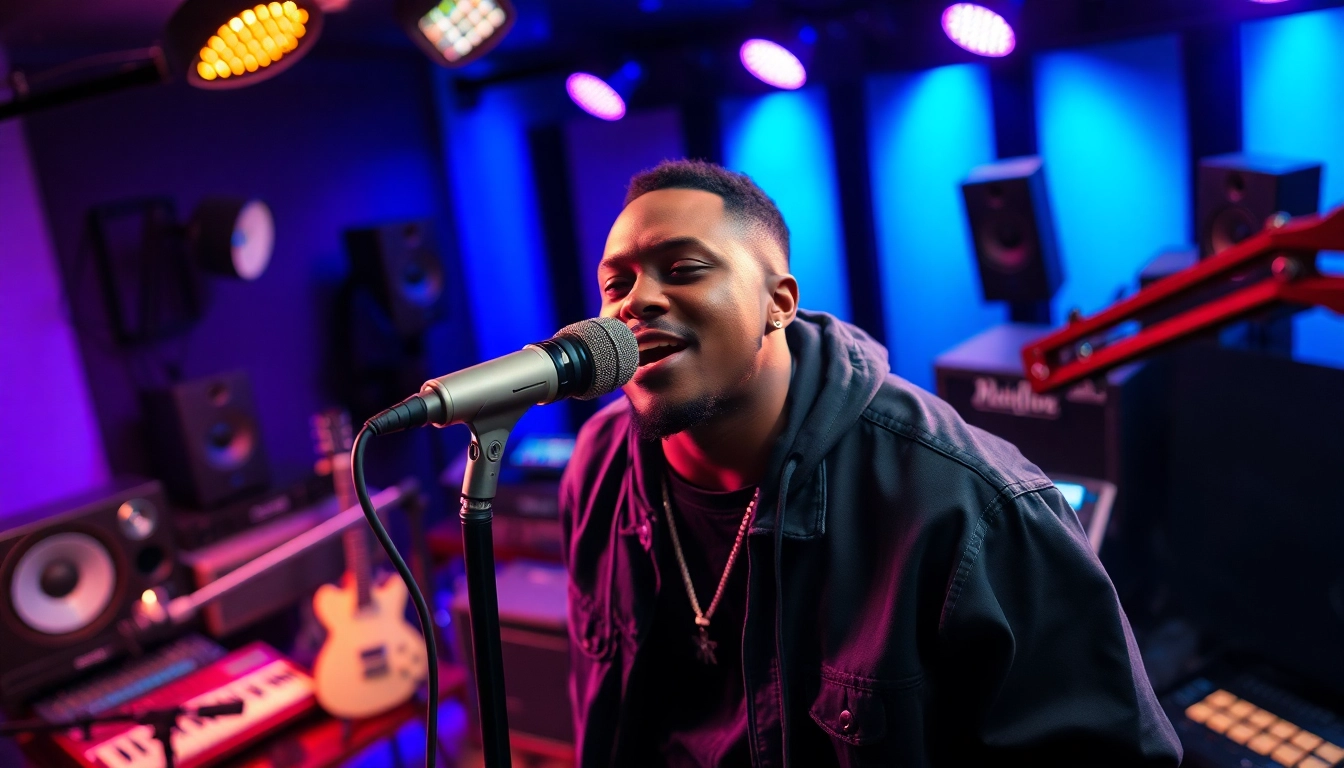 Listen to BigMay202 songs in a creative recording studio atmosphere.