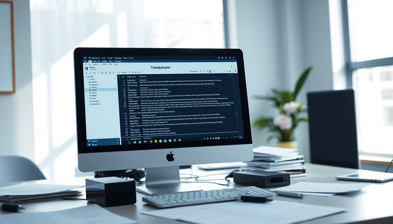 Add timestamp document online in a professional workspace with sleek digital tools.