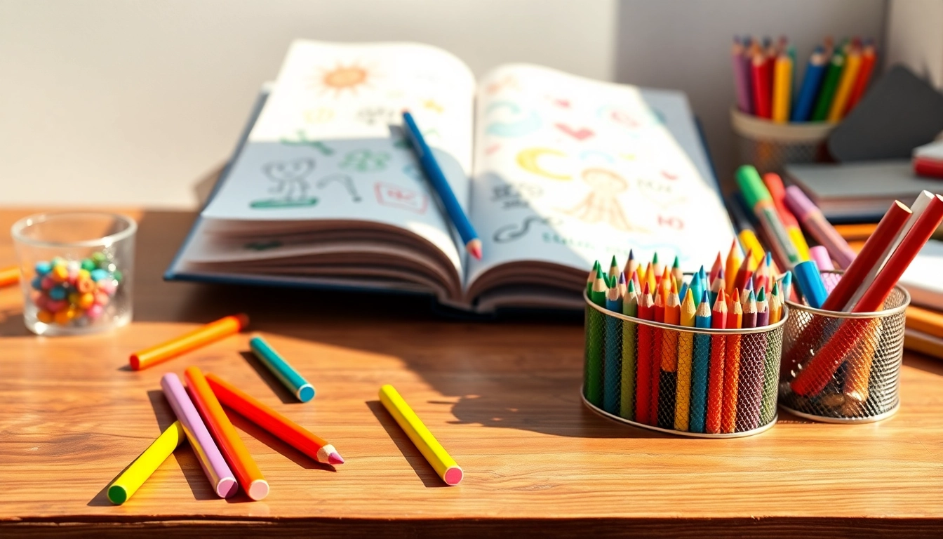Creative Adventures with Kids Colouring Pencils: Inspiring Young Artists