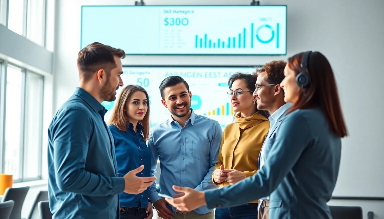 Enhance your understanding of SEO with this vibrant team brainstorming at https://inkwellmarketinggroup.com/seo.