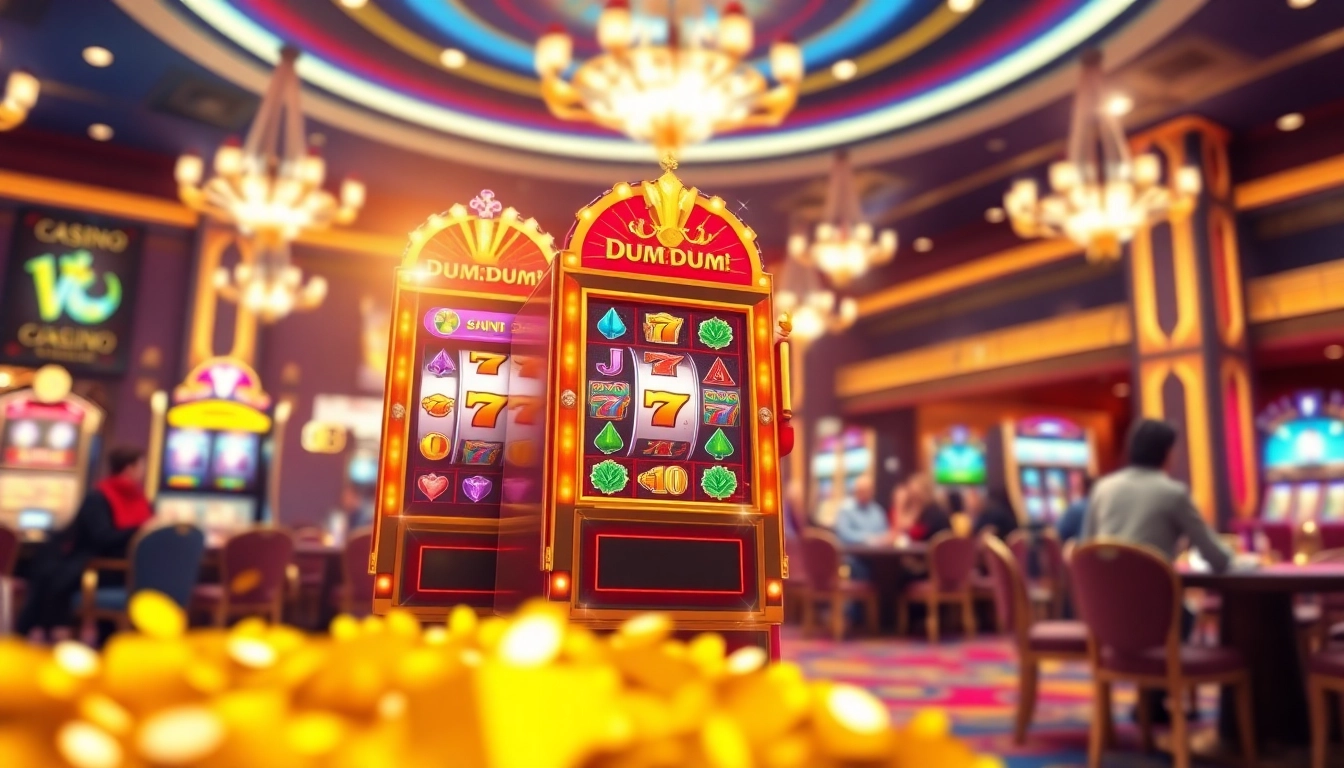 Memenangkan jackpot dengan mesin slot Dumdum4D yang menarik di kasino virtual.
