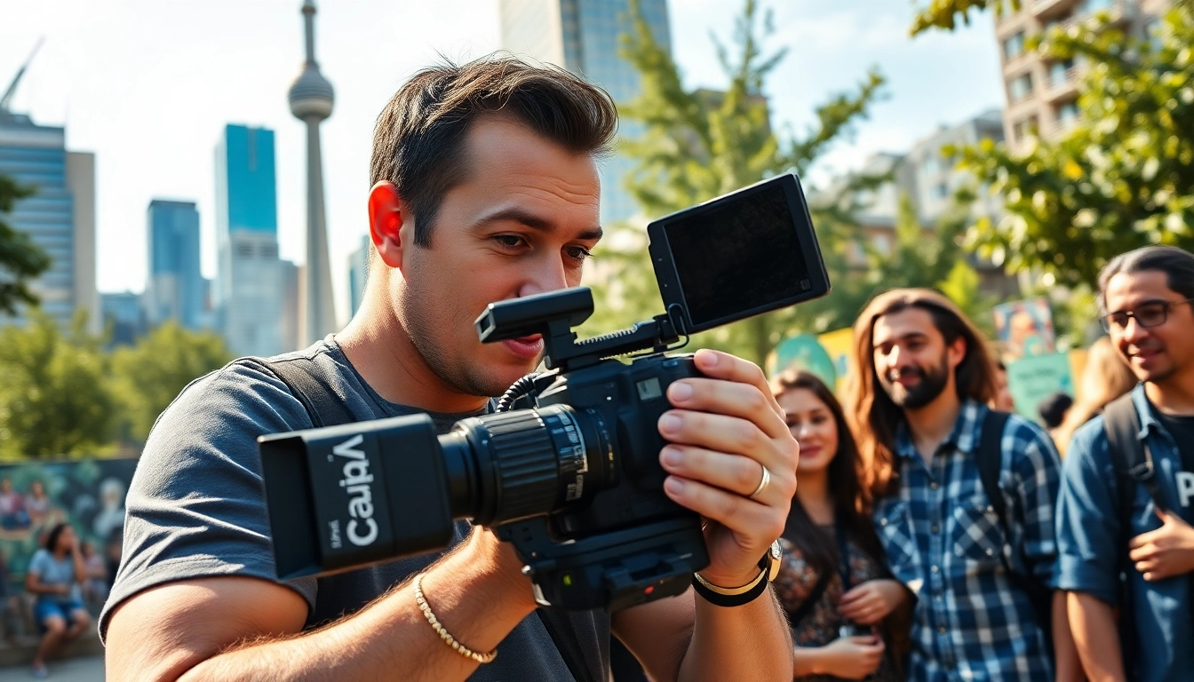Shooting engaging Stories Documentaries Toronto highlighting local culture and experiences.
