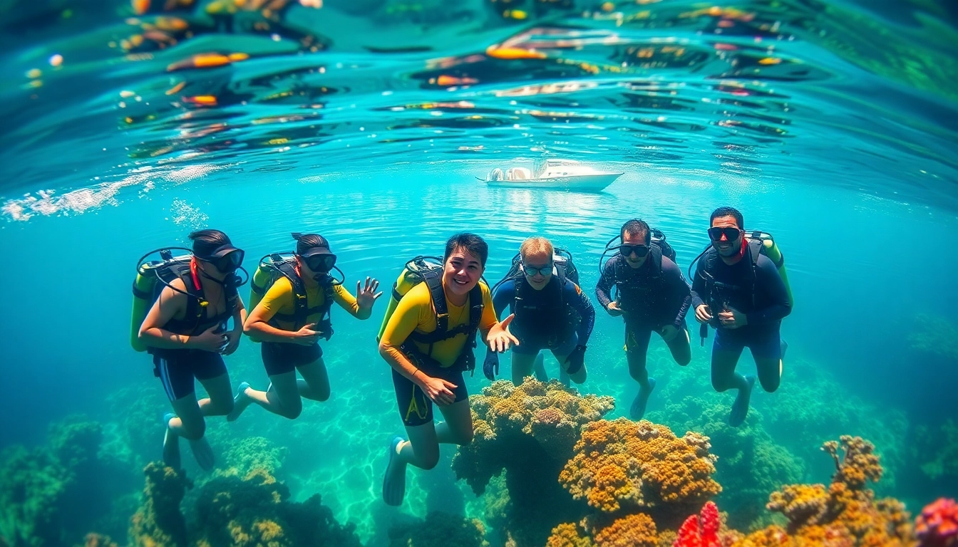 Dive with experienced instructors at PADI Certified dive shops in Belize surrounded by vibrant coral reefs.