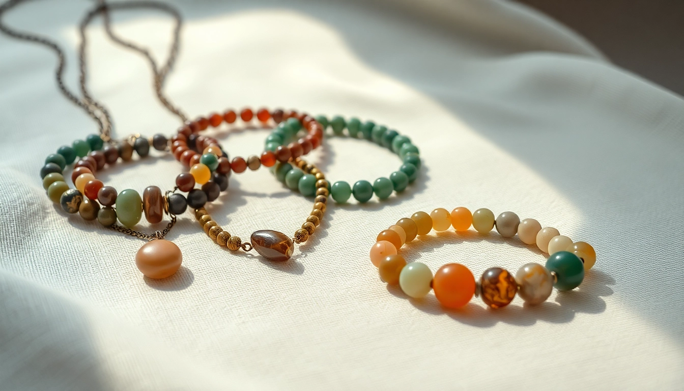 Shop unique yoga jewelry featuring natural gemstones and elegant designs that inspire mindfulness.
