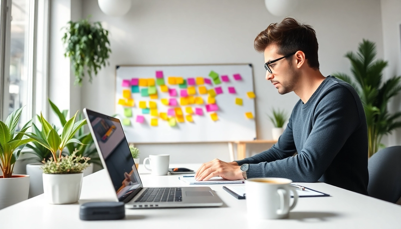 Kosten Webseite Schweiz detaillierte Übersicht mit professionellem Designer bei der Arbeit.