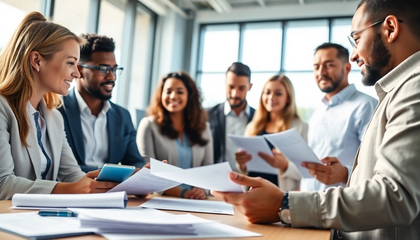 Engage with QSM document clearing services through expert consultation in a modern office.